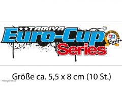 Aufkleber TAMIYA EURO-CUP 5,5x8cm (10) Carson 909052 500909052