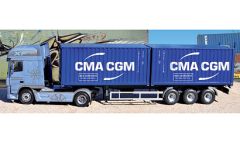 1:24 DAF XF 105 mit 2x20 Fuß Cont. Anh. Carson 3861 510003861