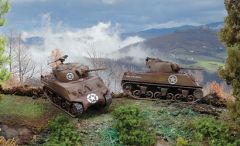 1:72 Sherman M4A3 75mm, 2 pcs Carson 7518 510007518