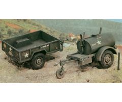 1:35 Gal.S TankTrailer+M101 KargoTrailer Carson 100229 510100229