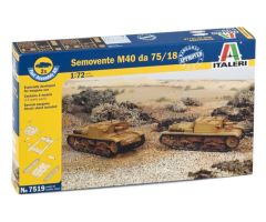 1:72 Semovente M40 da 75/18, 2 pcs Carson 107519 510107519