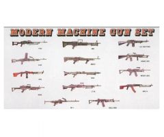 1:35 Modern Machine Gun Set Carson 3806 540003806