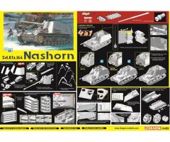 1:35 Sd.Kfz.164 Nashorn (4 in 1) Carson 6459 540006459