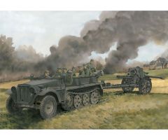 1:35 Sd.Kfz.10 Ausf.A w/10,5cm leFH18 Carson 6939 540006939