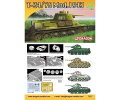 1:72 T-34/76 Mod. 1943 Carson 7277 540007277