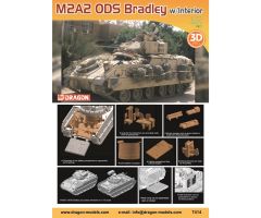 1:72 M3A2 ODS Bradley w/Interior Carson 7414 540007414