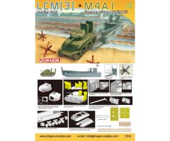 1:72 LCM(3)+M4A1 Sherman w/DeepWadingKit Carson 7516 540007516