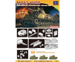 1:72 M4A3 HVSS POA-CWS-H5 Flamethrower Carson 7524 540007524