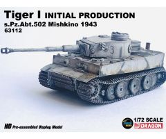 1:72 Tiger I I.P.s.Pz.Abt.502Mishkino43 Carson 63112 540063112