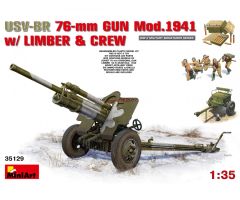 1:35 USV-BR 76mm Gesch. m.Anh. 1941 (5) Carson 35129 550035129