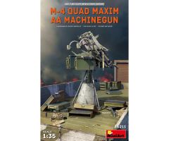 1:35 M-4 Maxim AA VierlingsMG Carson 35211 550035211