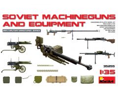 1:35 Sov. Machinengewehr-/Zubehör Set Carson 35255 550035255