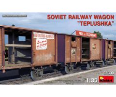 1:35 Sov. Eisenbahnwaggon Teplushka Carson 35300 550035300