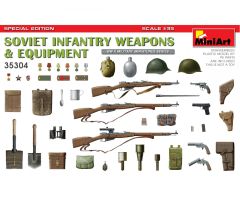 1:35 Sov. Infanterie Waffen-/Zubehör SE Carson 35304 550035304