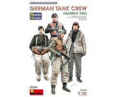 1:35 Fig. Dt. Panzer Crew (4) Ka.43 Res. Carson 35354 550035354