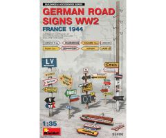 1:35 WW2 Dt. Verkehrszeichen Fra. 1944 Carson 35600 550035600