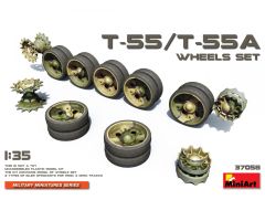 1:35 Laufrollen T-55/T-55A (10+4) Carson 37058 550037058