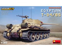 1:35 Ãägypt. T-34/85 Interieur Carson 37071 550037071