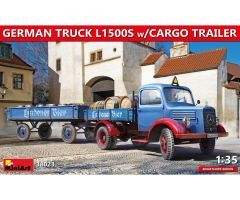 1:35 Dt. LKW L1500S m. Anhänger Carson 38023 550038023