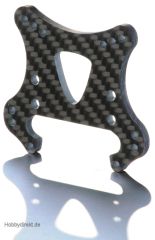 Carbon Dämpferbrücke vorn 4mm Virus1&2 Carson 1150283 551150283