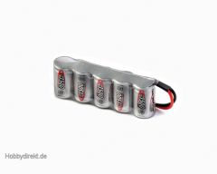 NiMH-RX-Pack-6V-2/3A1500mAh-JR Carson 4050018 554050018