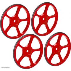 Alu-setup-wheels-1:10(4) Carson 4850055 554850055