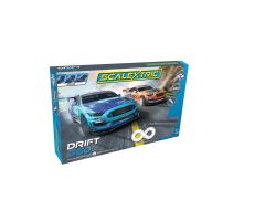 1:32 Drift 360 Race Set Scalextric 392cm Carson 1421 560001421