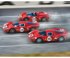 1:32 Triple Pack 1967 Daytona 24 Carson 4391 56004391A