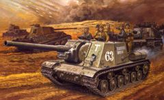 JSU-122 Tank Destroyer 1:35 Carson 776013