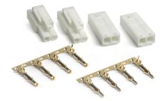 Mini Tamiya Stecker- / Buchse 2 Paar Carson 500906017