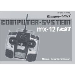 Handbuch mx-12 spanisch Graupner DZ33112.ES