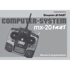 Handbuch mx-20 italienisch Graupner DZ33124.IT