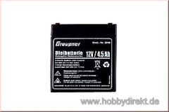 Bleiakku 12 V/4,5 Ah Graupner 2590