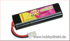 NiMH-Ecopower 7,2V/3000 mAh G2 Graupner 2596.6