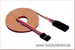 Extension cable, GOLD, 3-pin, Graupner 3935.180