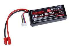 LiPo-Akku 20C 3/160011,1V D3,5 XT60 Graupner 7634.3