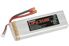 LiPo-Akku 2/3400 7,4V G 3,5 Graupner 7648.2