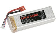 LiPo-Akku 3/3400 11,1V G 3,5 Graupner 7648.3