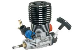 DR. SPEED 28 Nitro Heckauslassmotor mit Seilzugstarter, Turborenneinsatz Graupner 92613