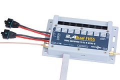 Dual Receiver 2.4 Dual FHSS 12-22R Gyro2 Graupner W9721