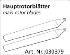 Hauptrotorblätter Calisto, HG 300 Professional Jamara 030379