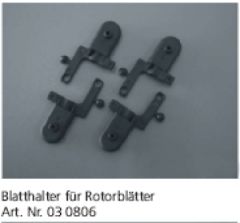 Blatthalter f. Rotorblätter P Jamara 030806