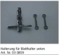 Halterung f. Blatthalter unte Jamara 030809