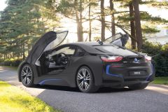 BMW I8 1:14 schwarz Tür fernbedienbar 27Mhz Jamara 404570