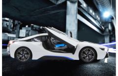 BMW I8 1:14 weiß Tür fernbedienbar 40Mhz Jamara 404571