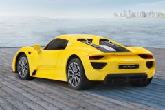 Porsche 918 Spyder 1:24 gelb 27Mhz Jamara 404590