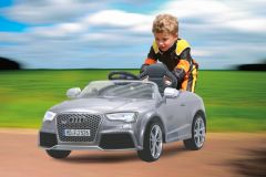 Ride-on Audi RS5 silber metallic lackiert 2,4G 12V Jamara 405042