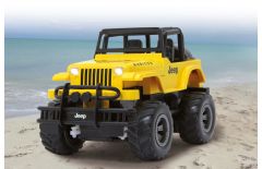 Jeep Wrangler Rubicon 1:18 gelb 2,4G Jamara 405124