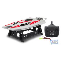 Capter Speedboot weiß/rot Li-Ion 7,4V 2,4GHz Jamara 410138