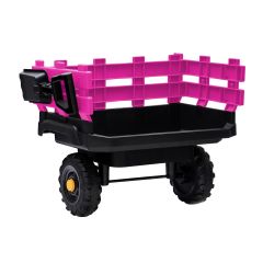 Anhänger Ride-on pink für Traktor Super Load Jamara 413225